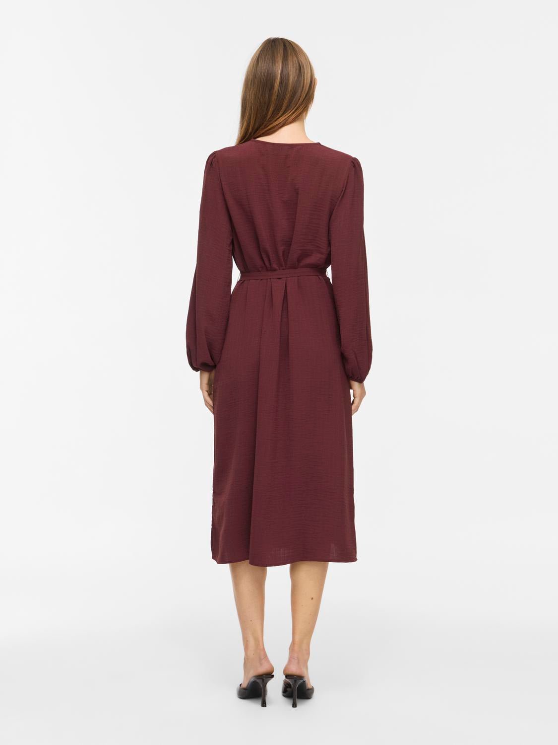 VILOVIE Midi Dress - Port Royale - VERO MODA & VILA Bergvik